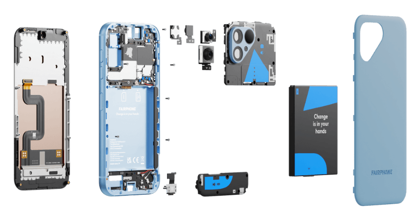 Deconstructed Fairphone 5